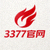 3377官网 Logo 红色火焰图标